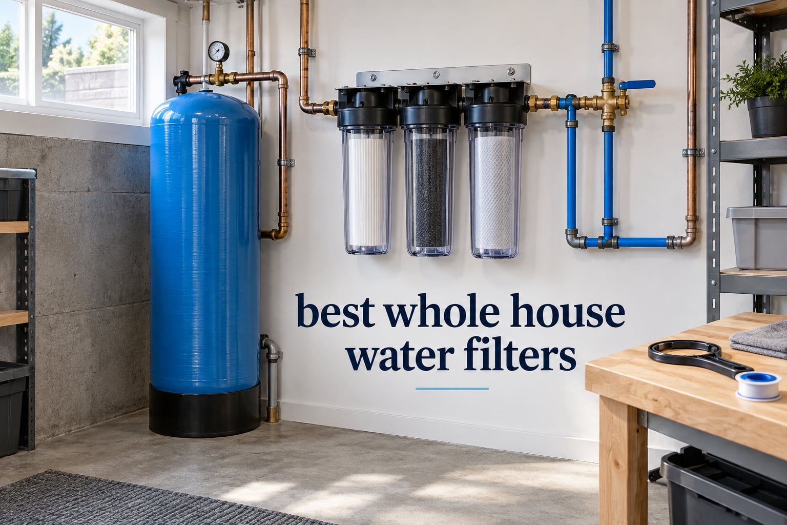 best whole house water filters