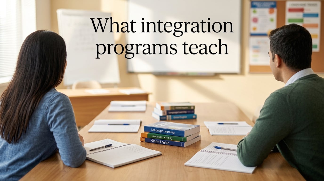 What integration programs teach