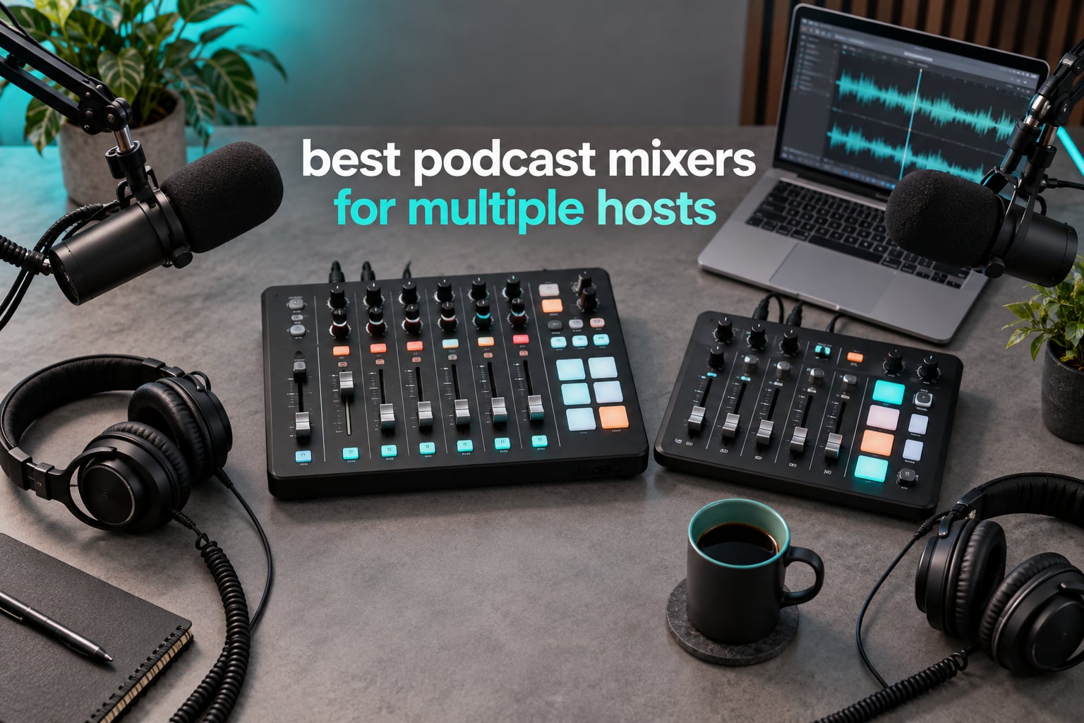 best podcast mixers for multiple hosts