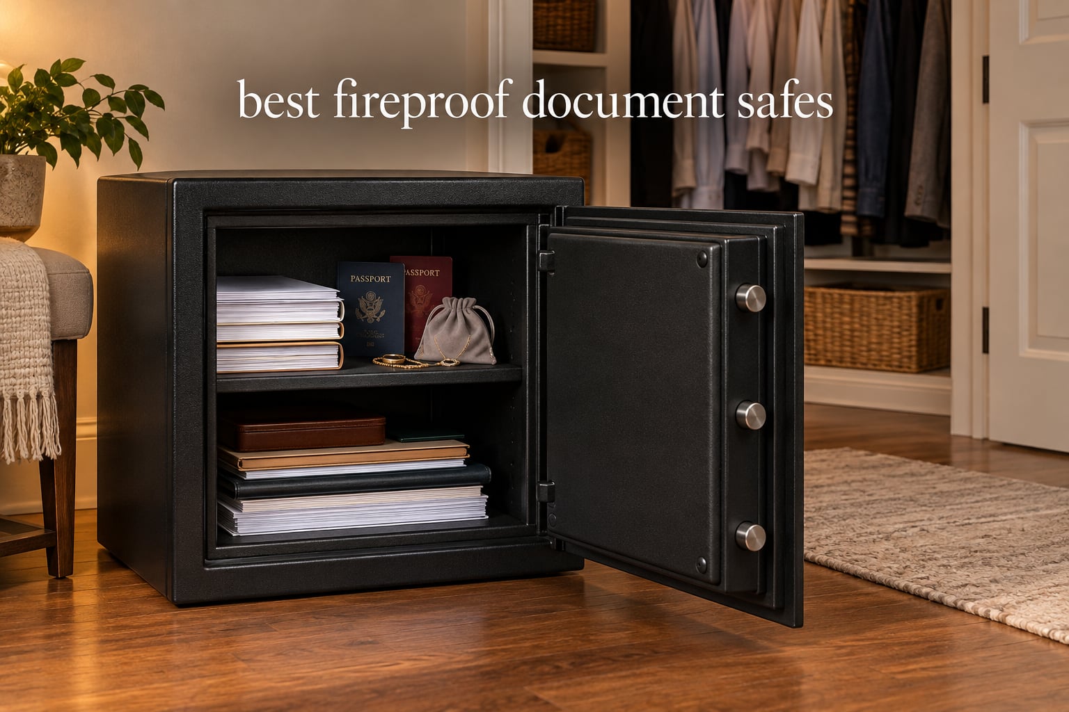 best fireproof document safes