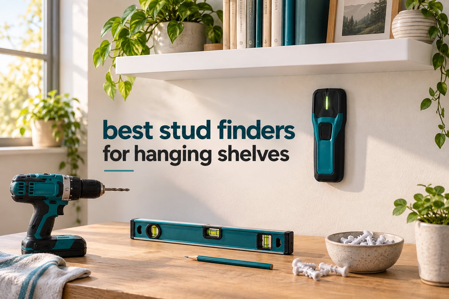 best stud finders for hanging shelves