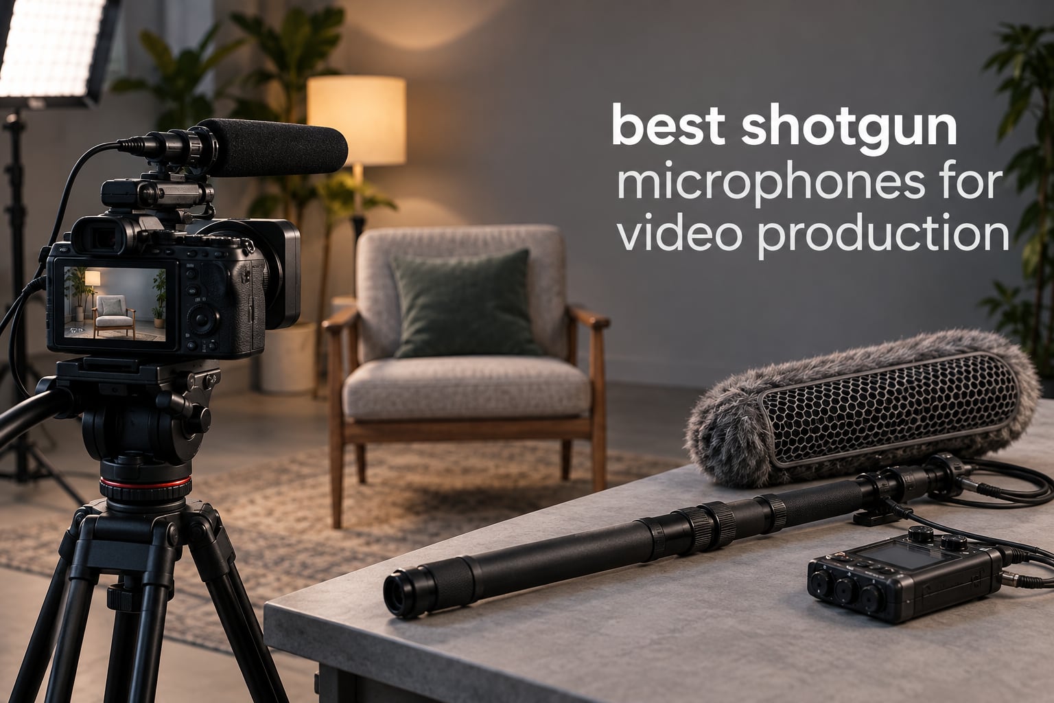best shotgun microphones for video production