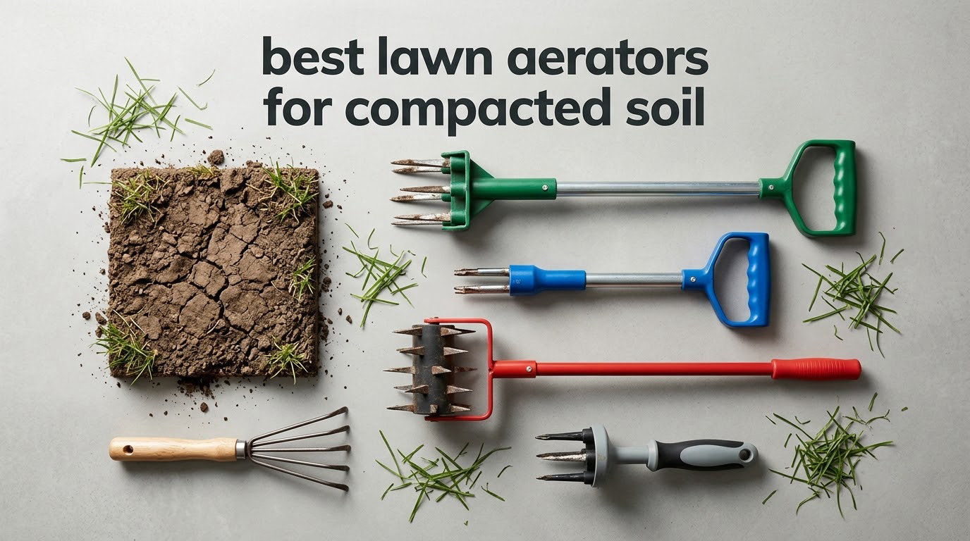 best lawn aerators for compacted soil
