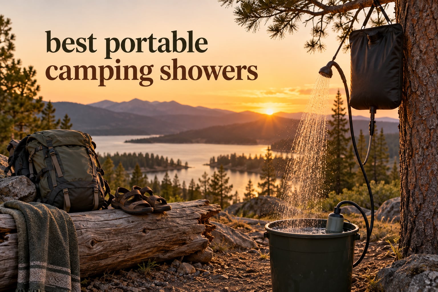 best portable camping showers
