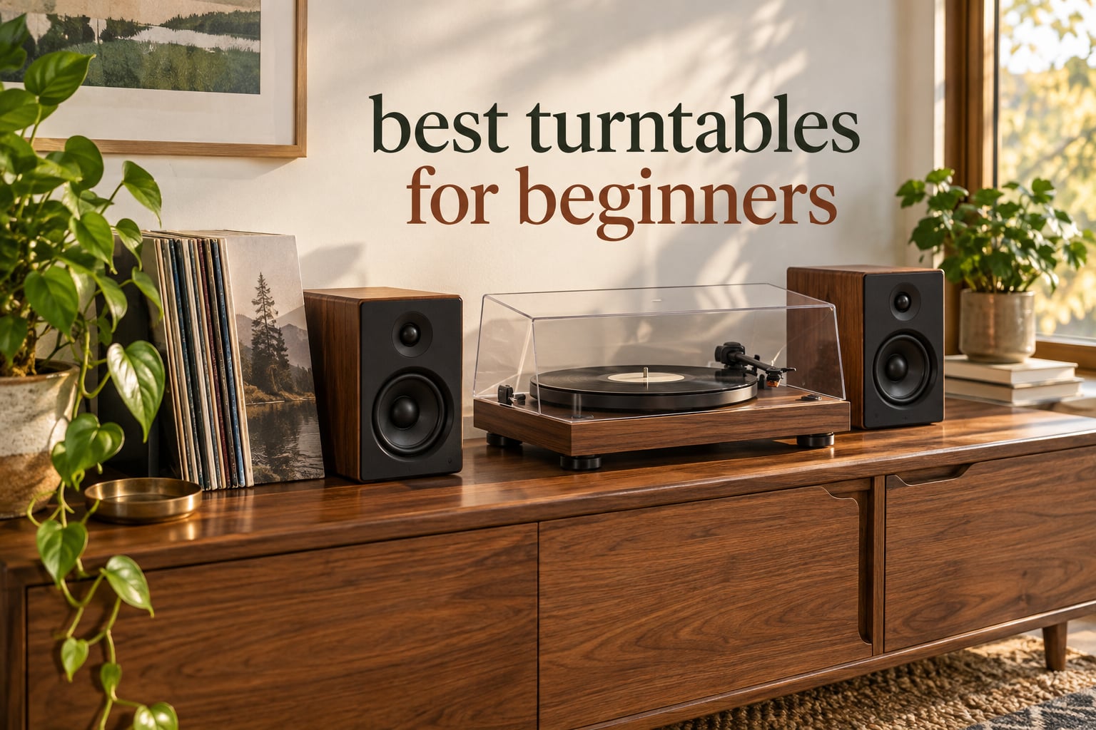 best turntables for beginners