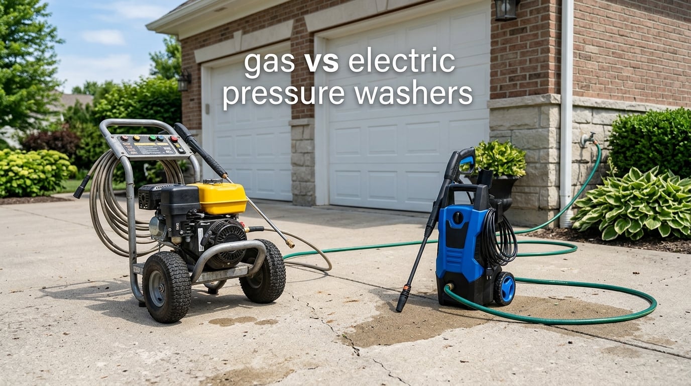 gas vs electric pressure washers
