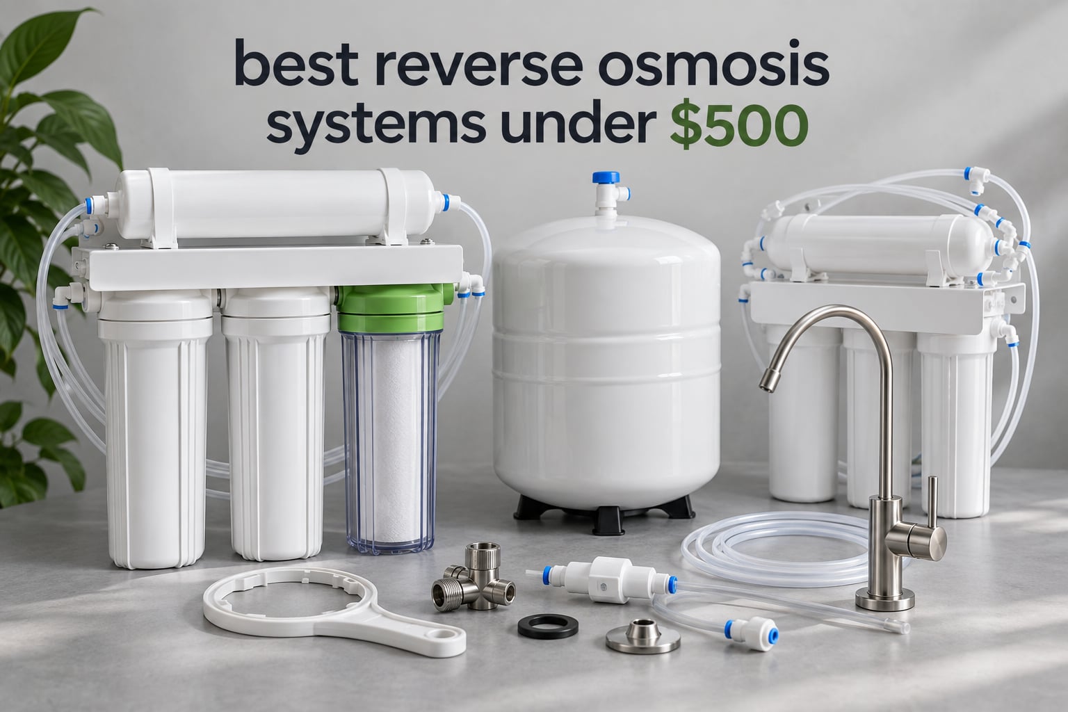 best reverse osmosis systems under $500