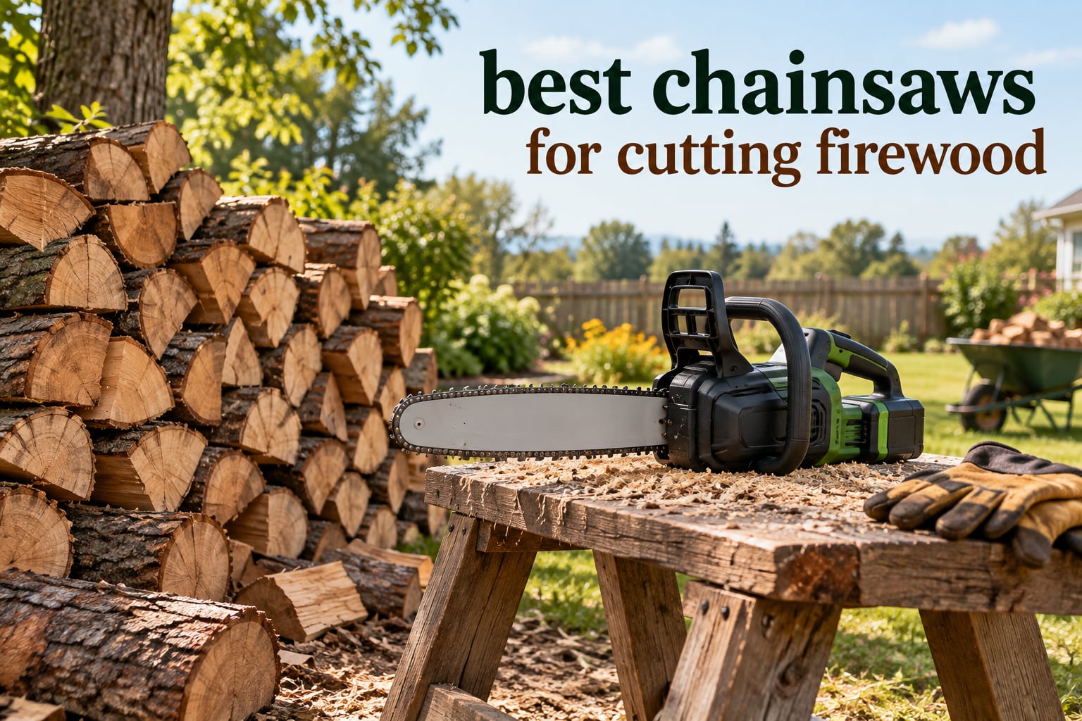 best chainsaws for cutting firewood