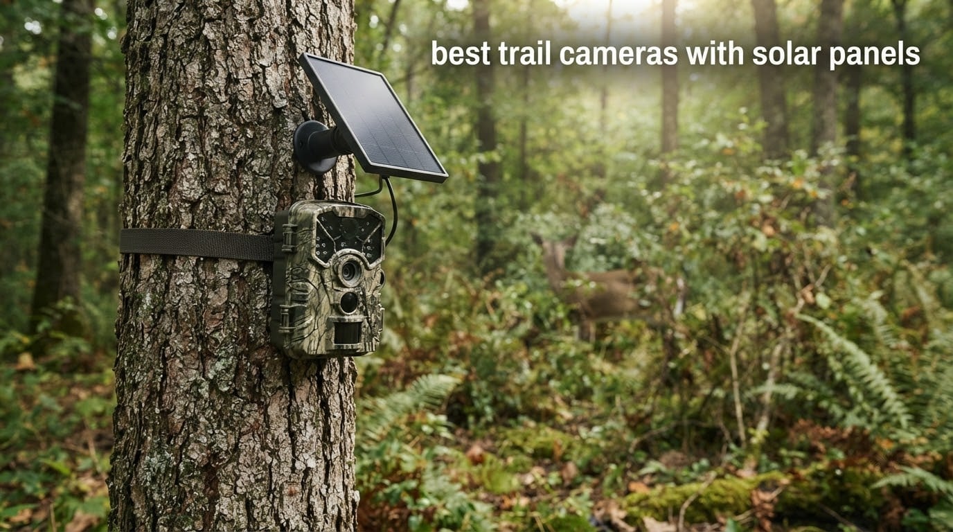 best trail cameras with solar panels