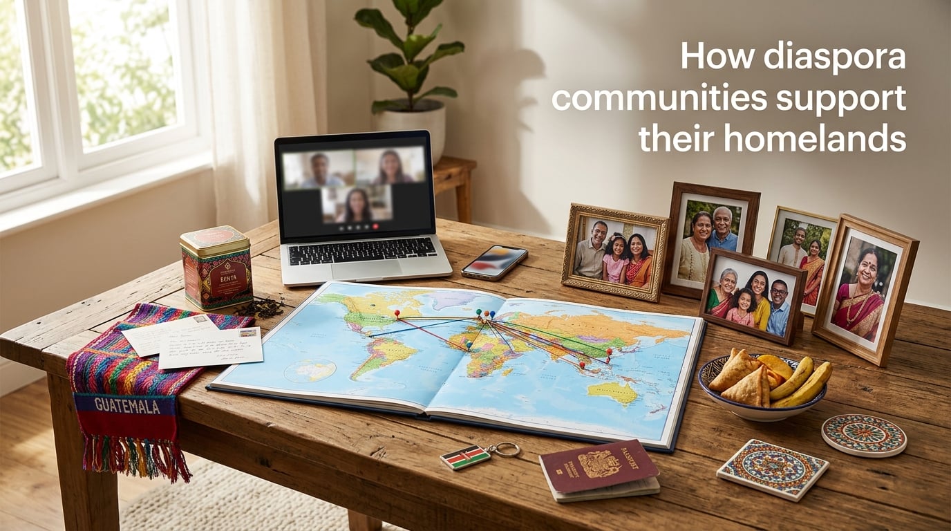 How diaspora communities support their homelands