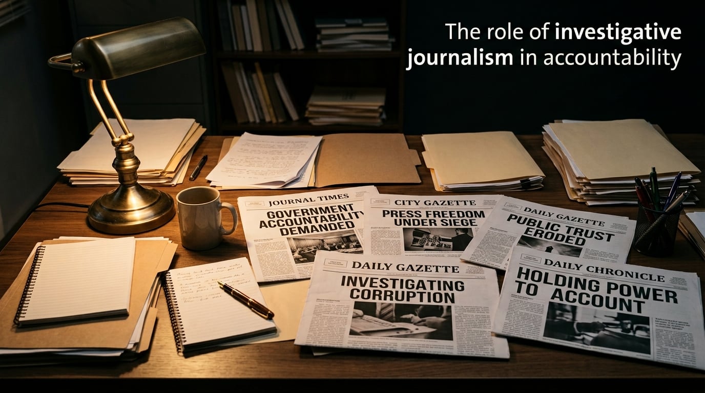 The role of investigative journalism in accountability