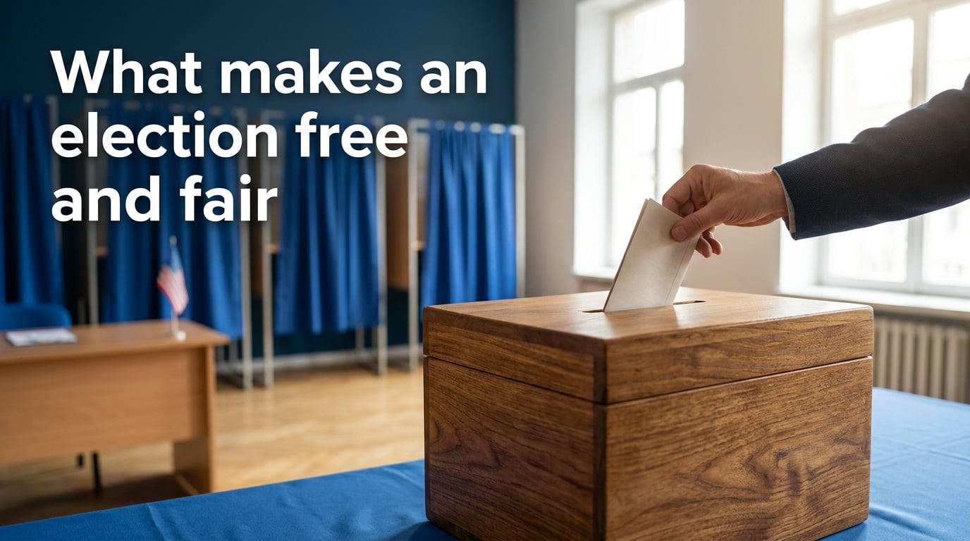 What makes an election free and fair