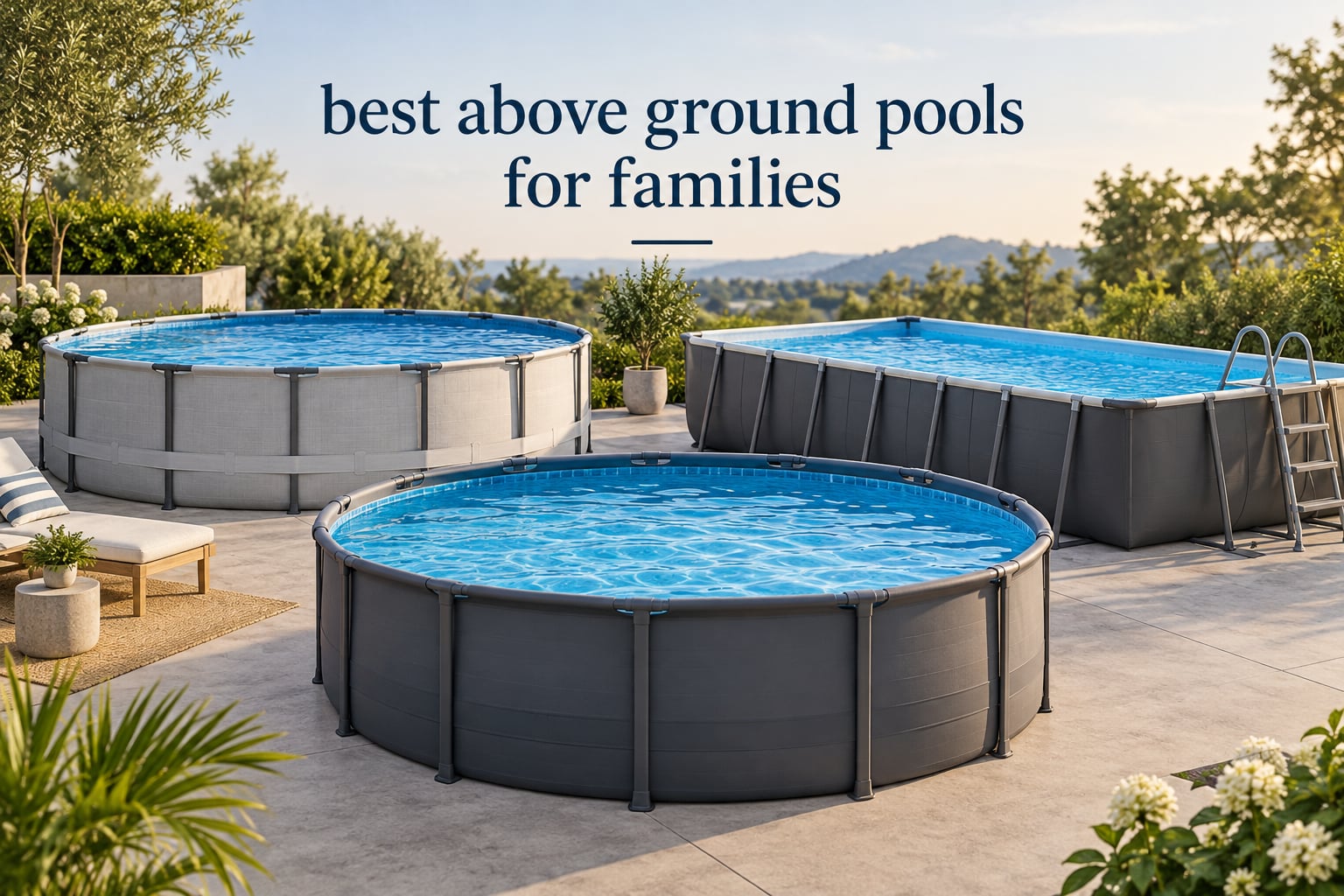 best above ground pools for families
