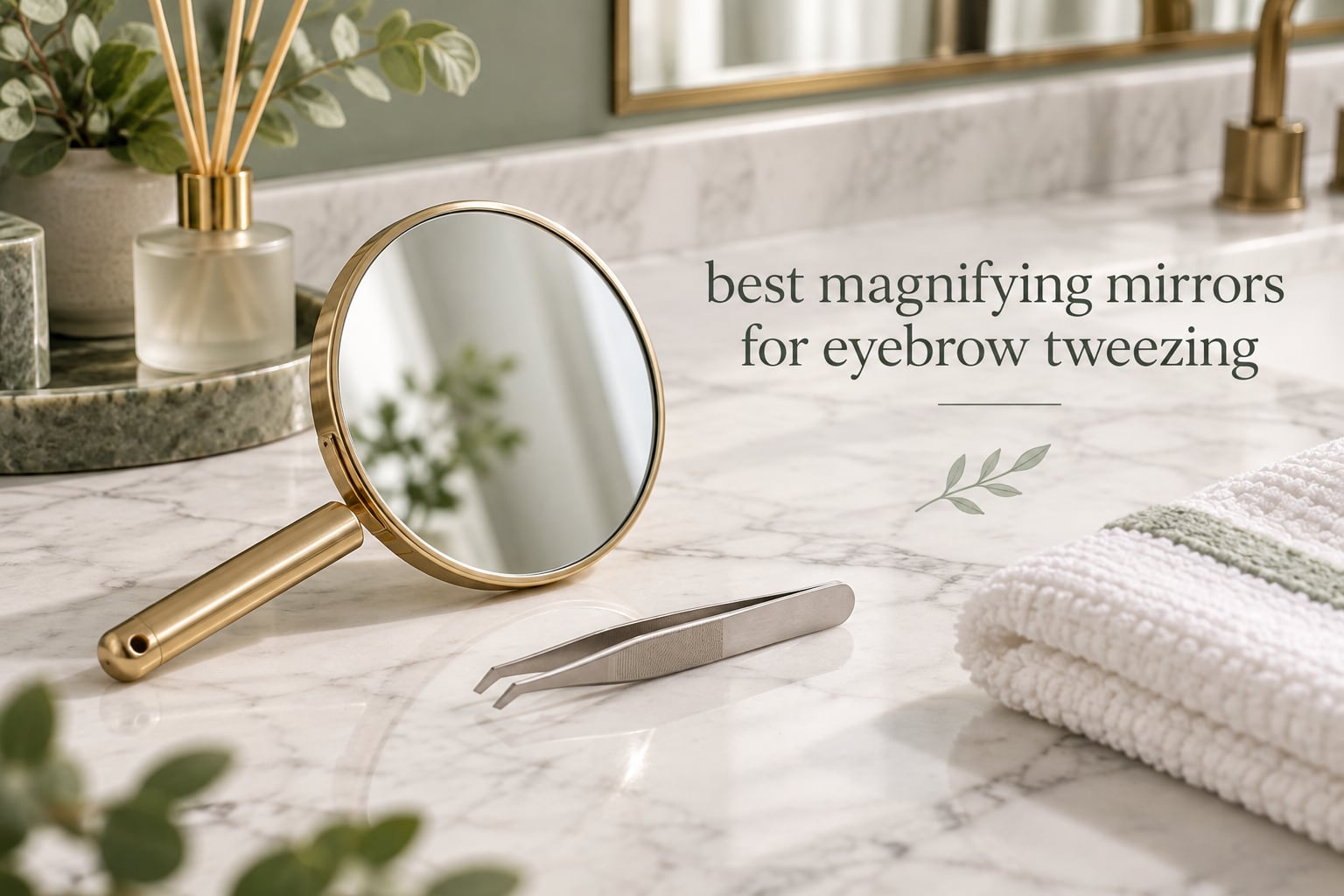 best magnifying mirrors for eyebrow tweezing