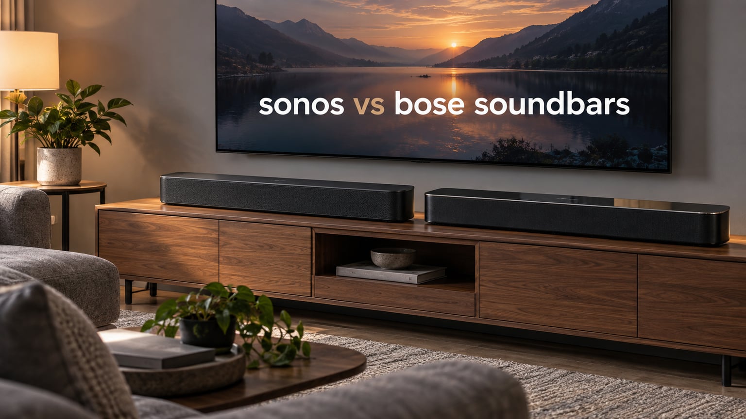 sonos vs bose soundbars
