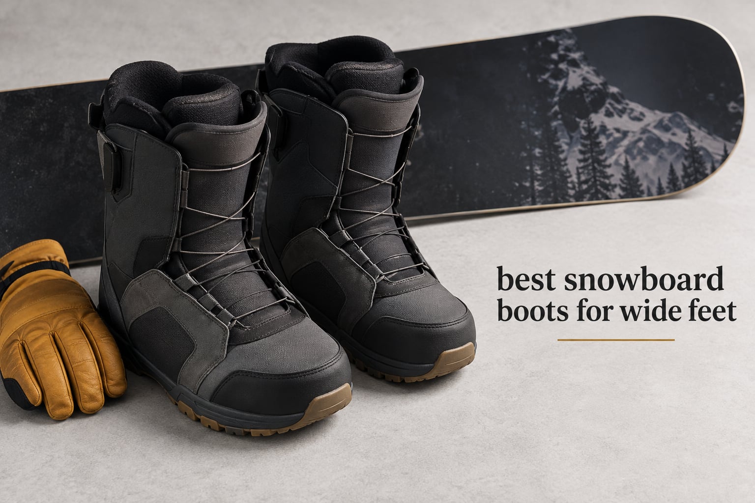 best snowboard boots for wide feet
