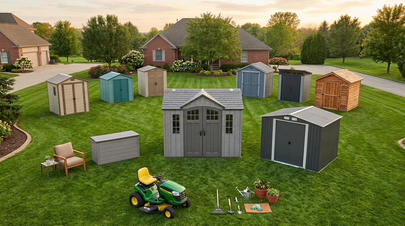 best outdoor storage sheds