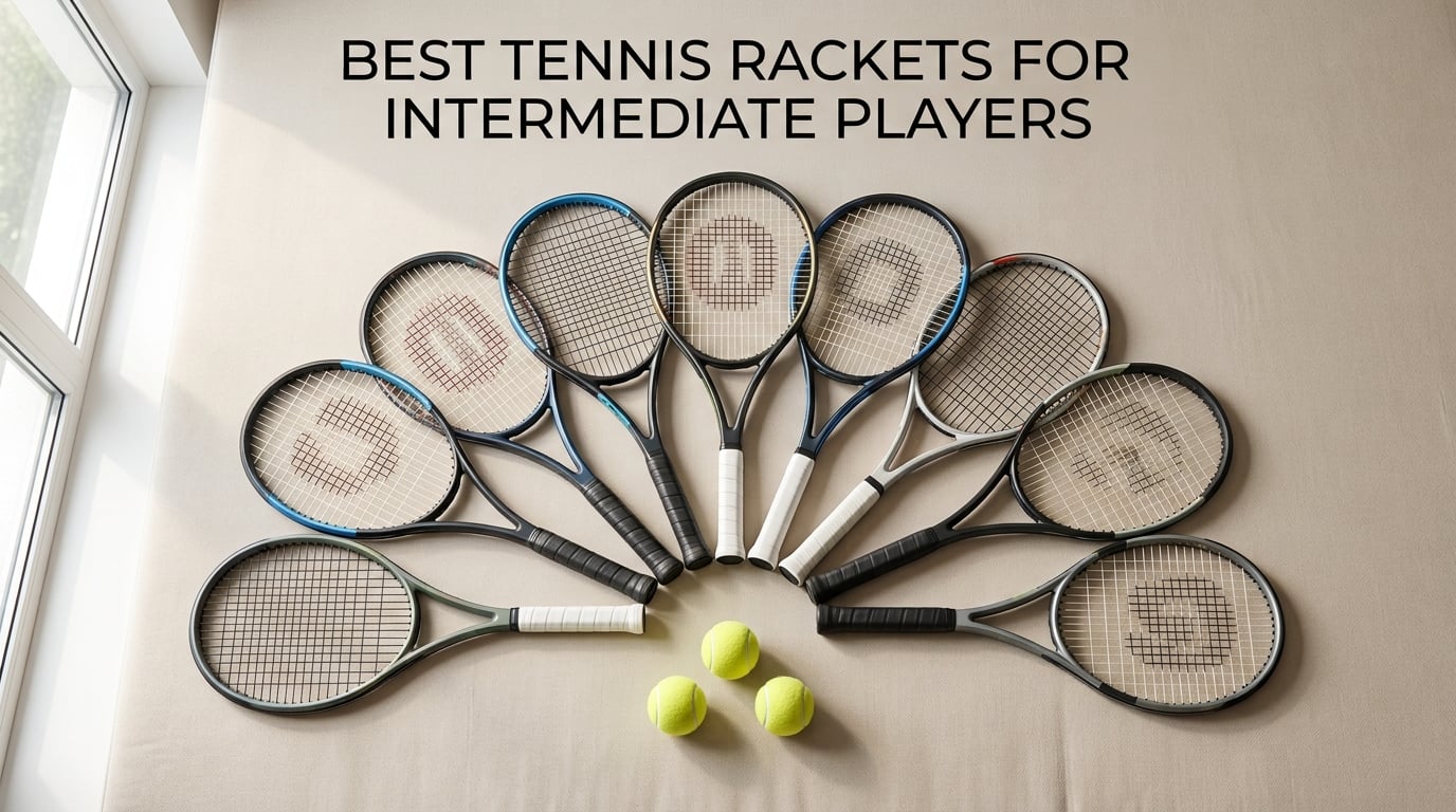 best tennis rackets for intermediate players