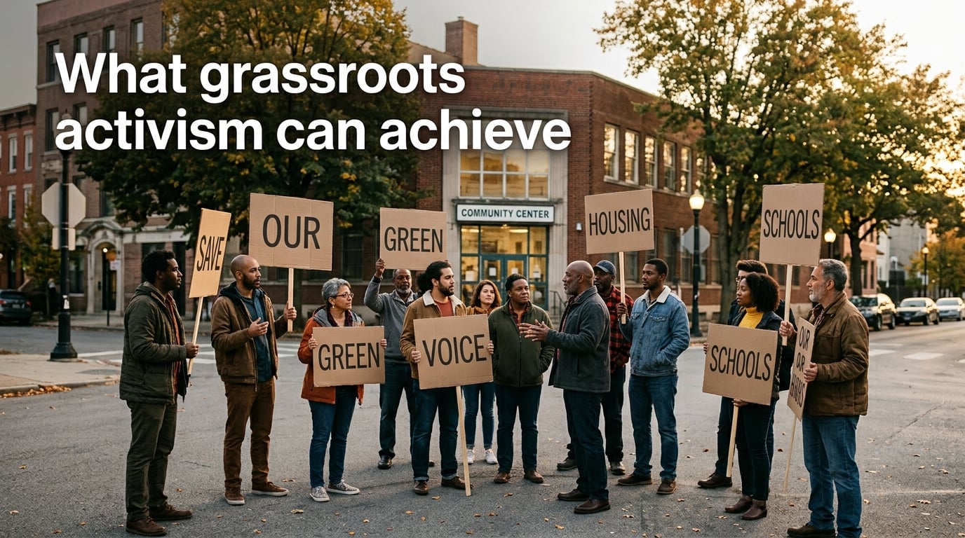 What grassroots activism can achieve