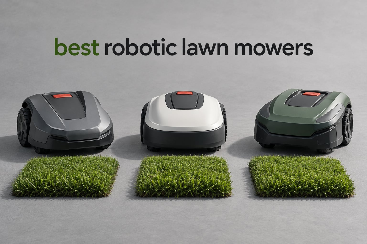 best robotic lawn mowers