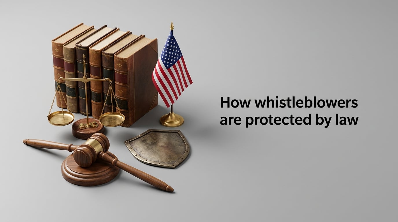 How whistleblowers are protected by law