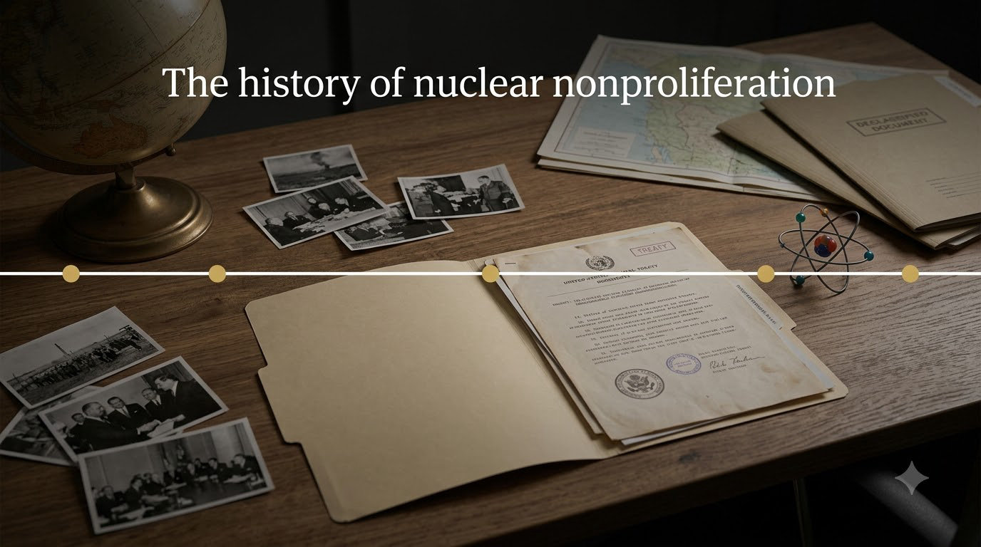 The history of nuclear nonproliferation