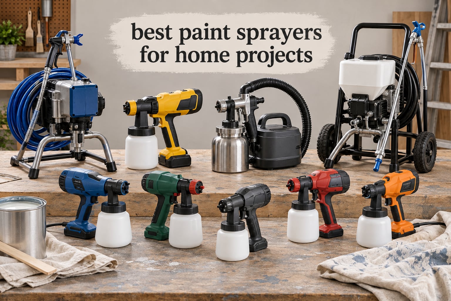 best paint sprayers for home projects