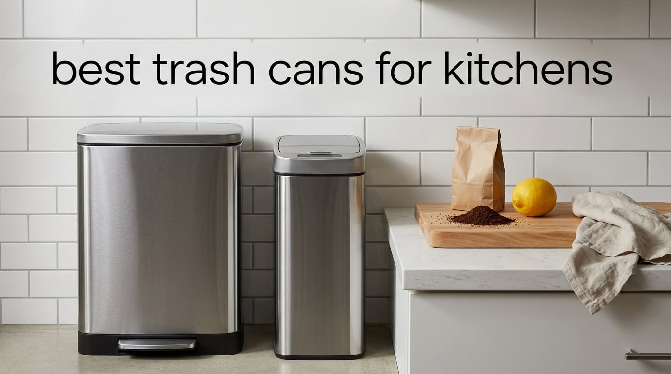 best trash cans for kitchens