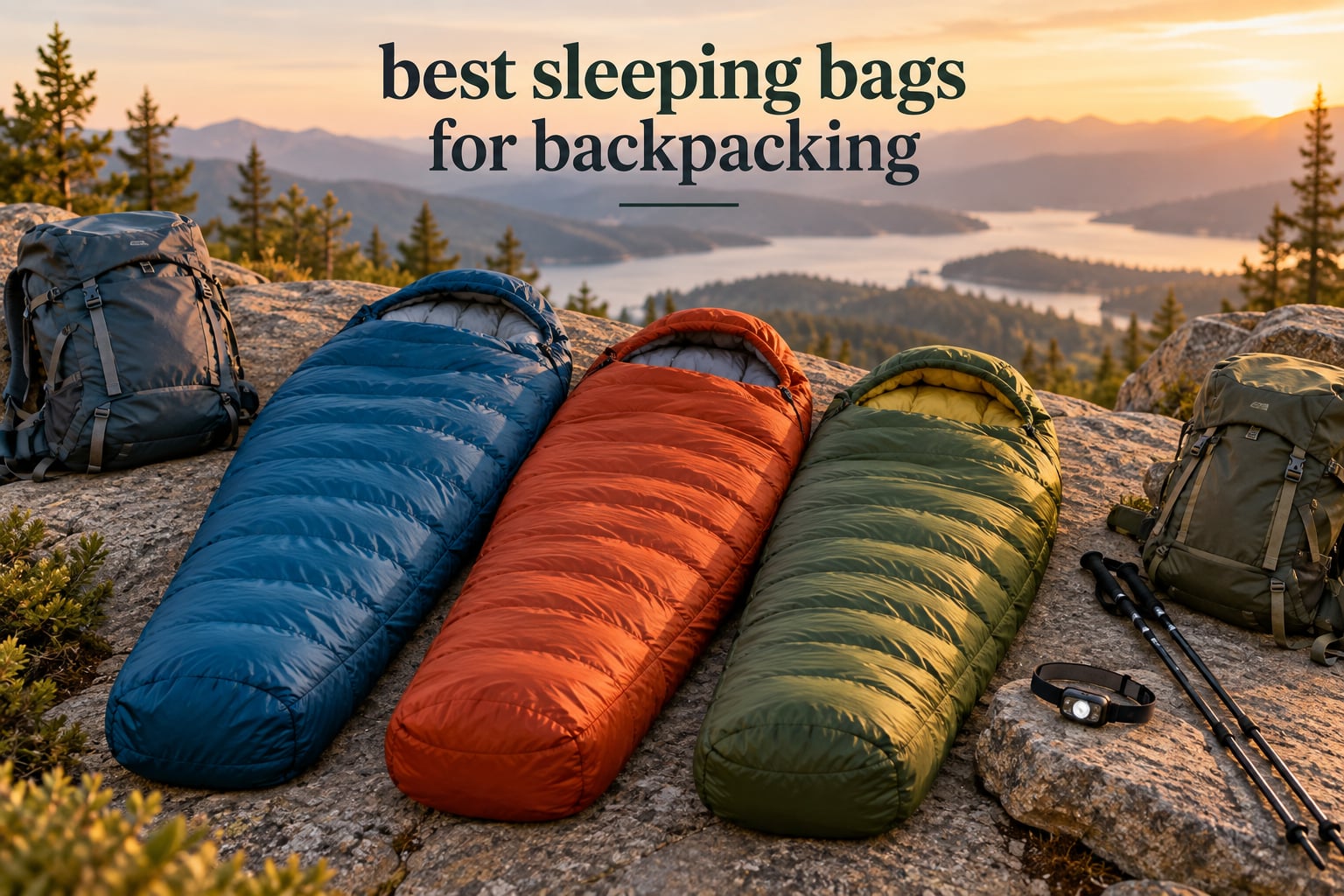 best sleeping bags for backpacking