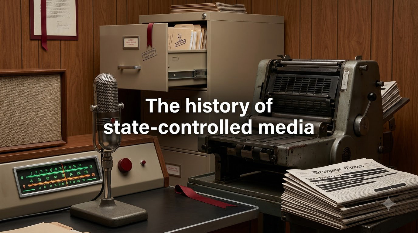 The history of state-controlled media