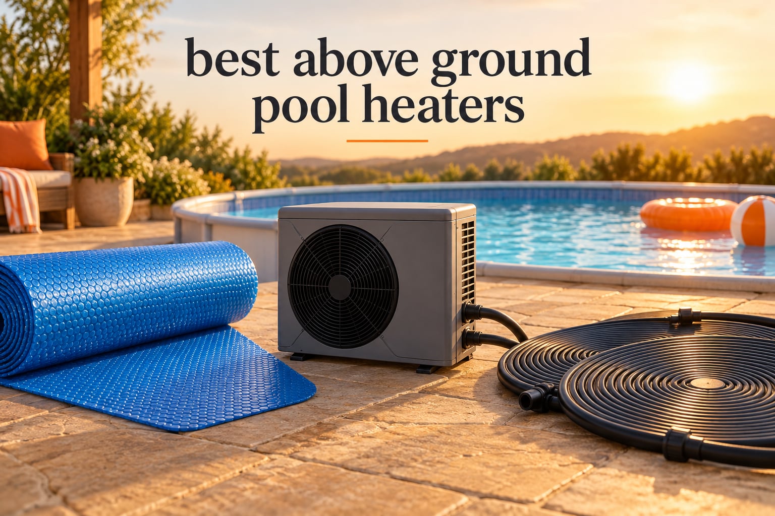 best above ground pool heaters