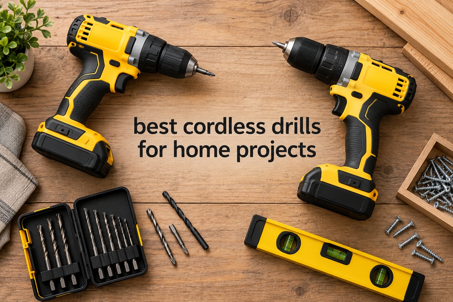 best cordless drills for home projects