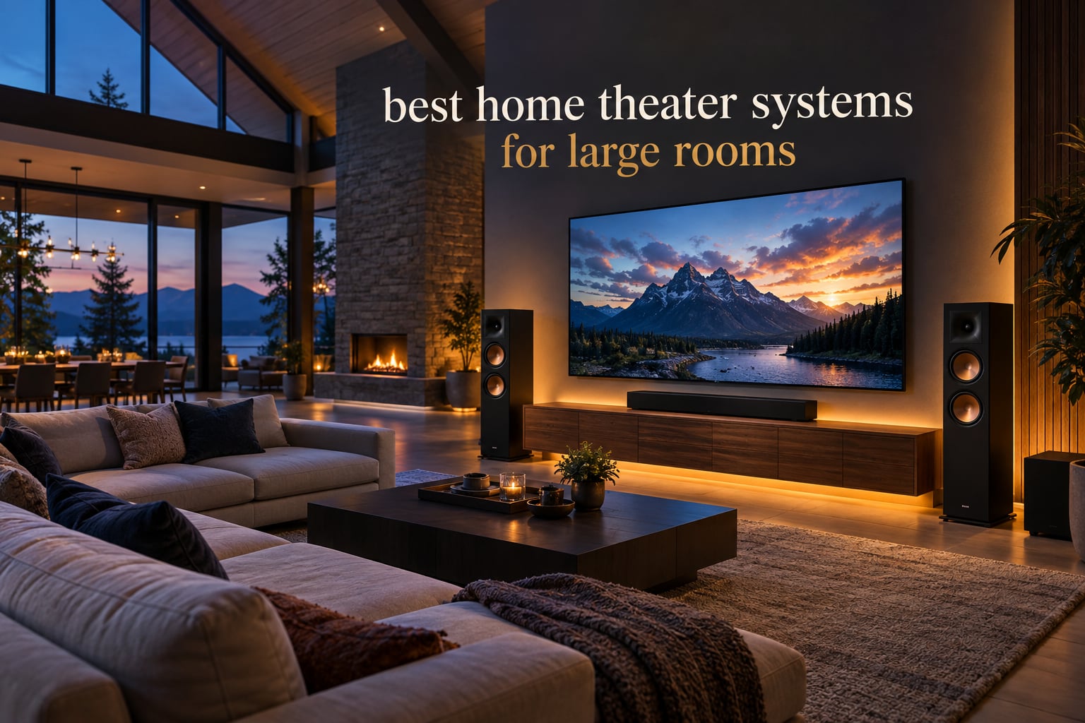 best home theater systems for large rooms