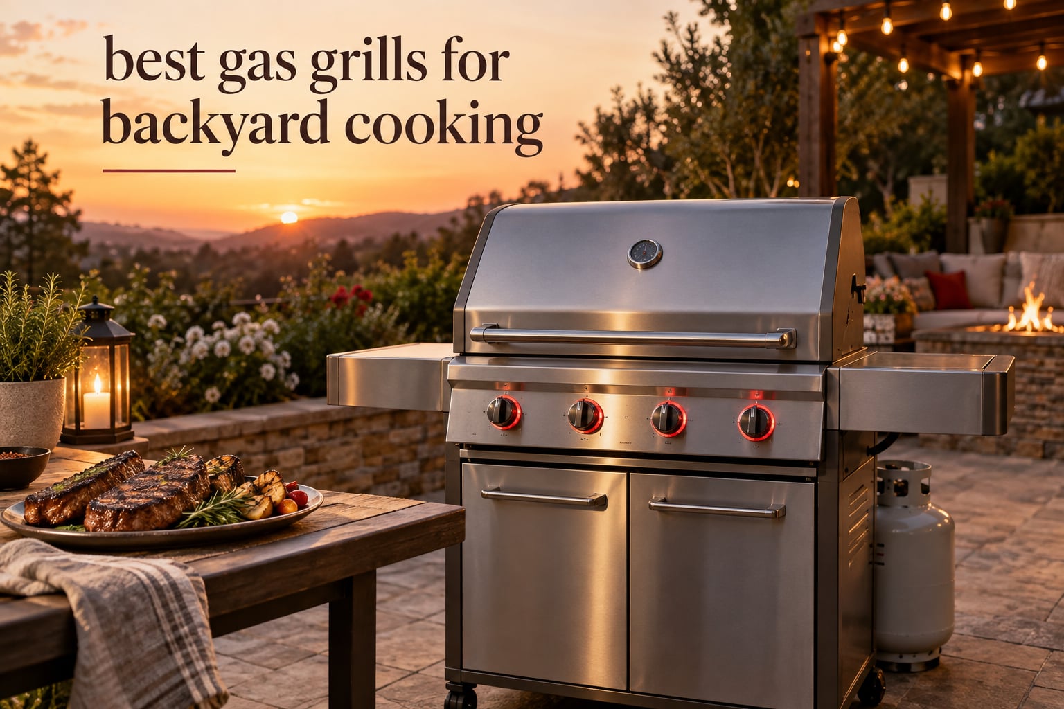 best gas grills for backyard cooking