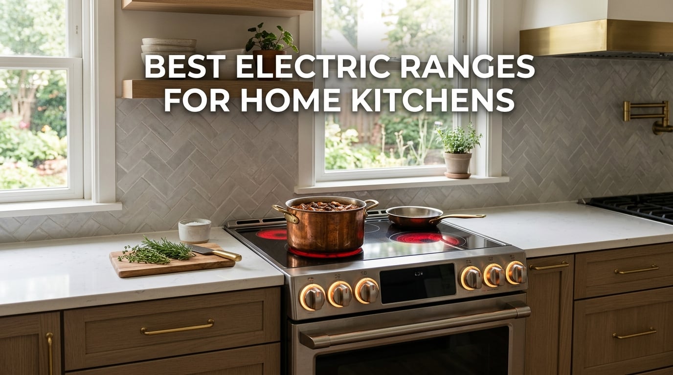 best electric ranges for home kitchens