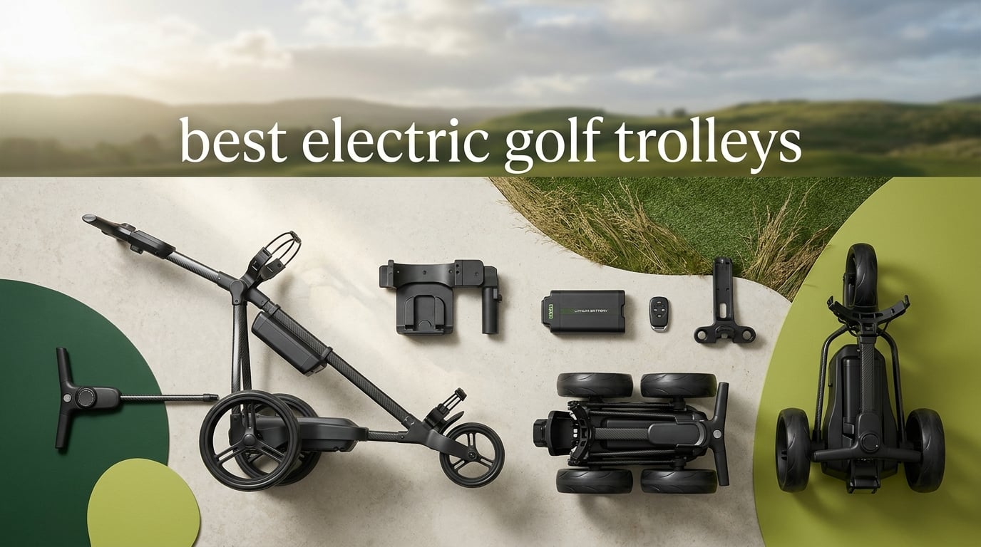 best electric golf trolleys