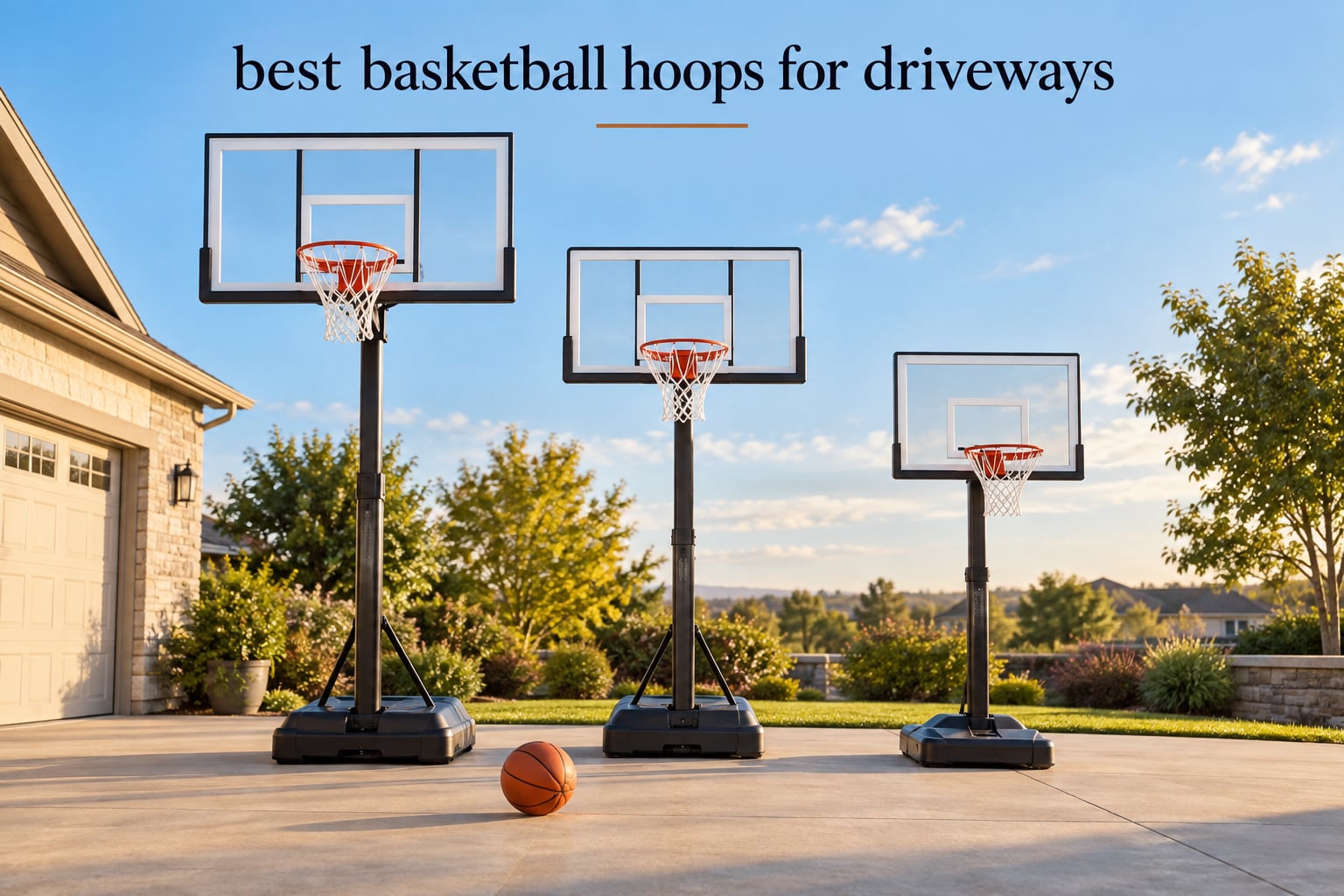 best basketball hoops for driveways