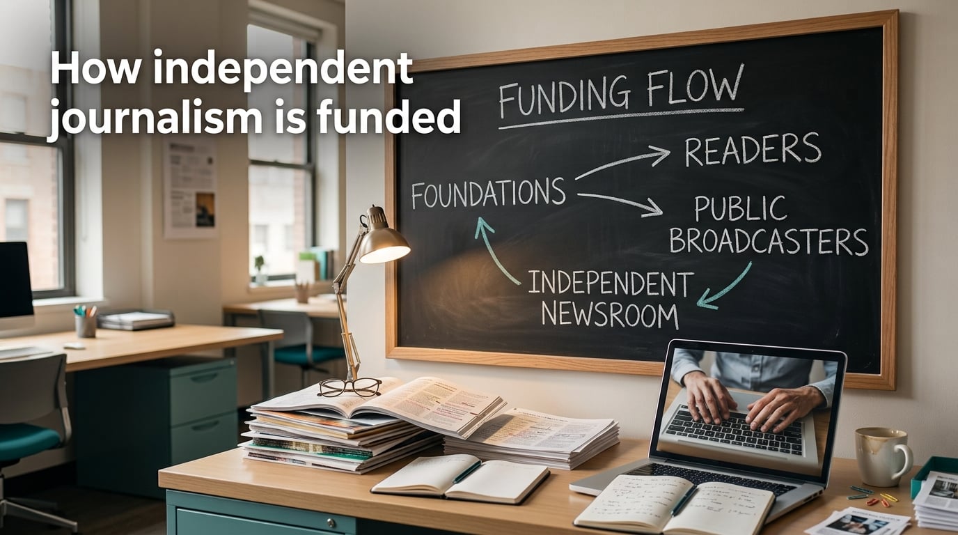 How independent journalism is funded