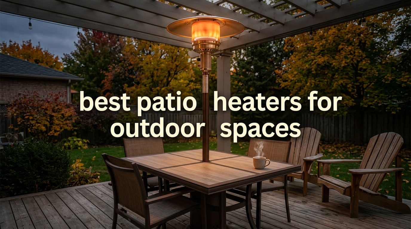 best patio heaters for outdoor spaces