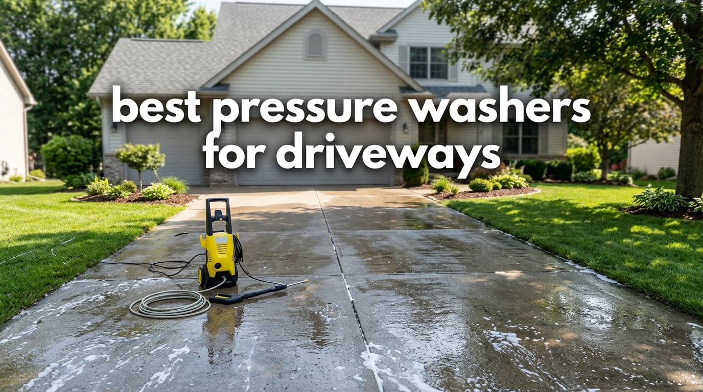 best pressure washers for driveways