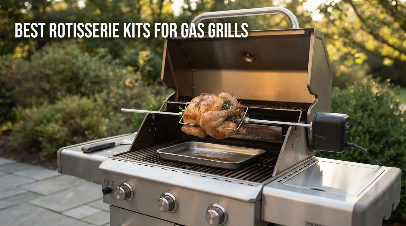 best rotisserie kits for gas grills