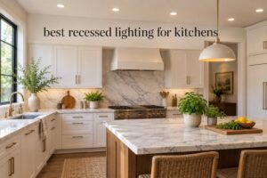 best recessed lighting for kitchens