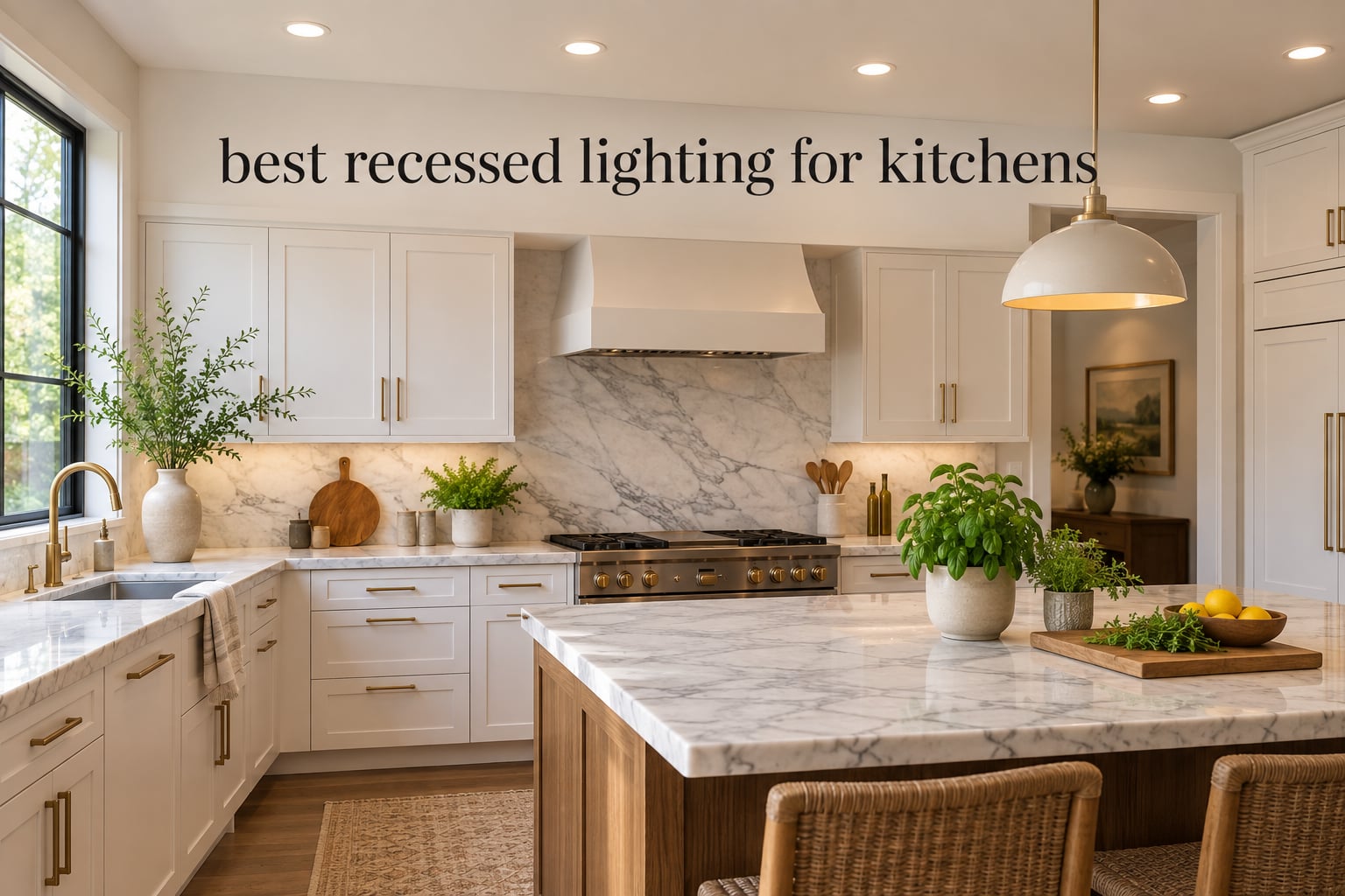best recessed lighting for kitchens