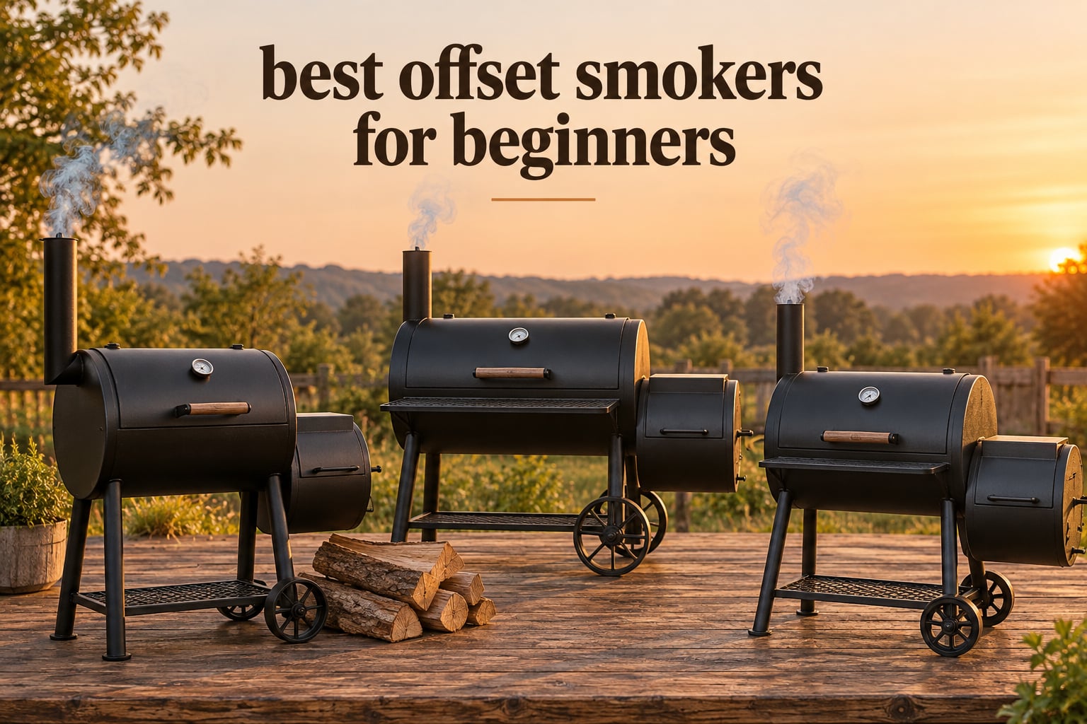 best offset smokers for beginners