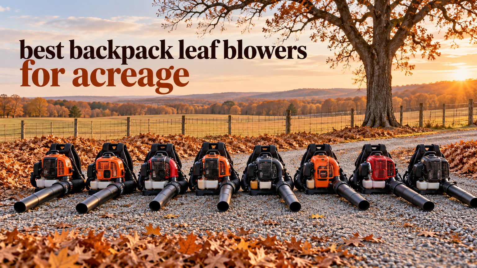 best backpack leaf blowers for acreage