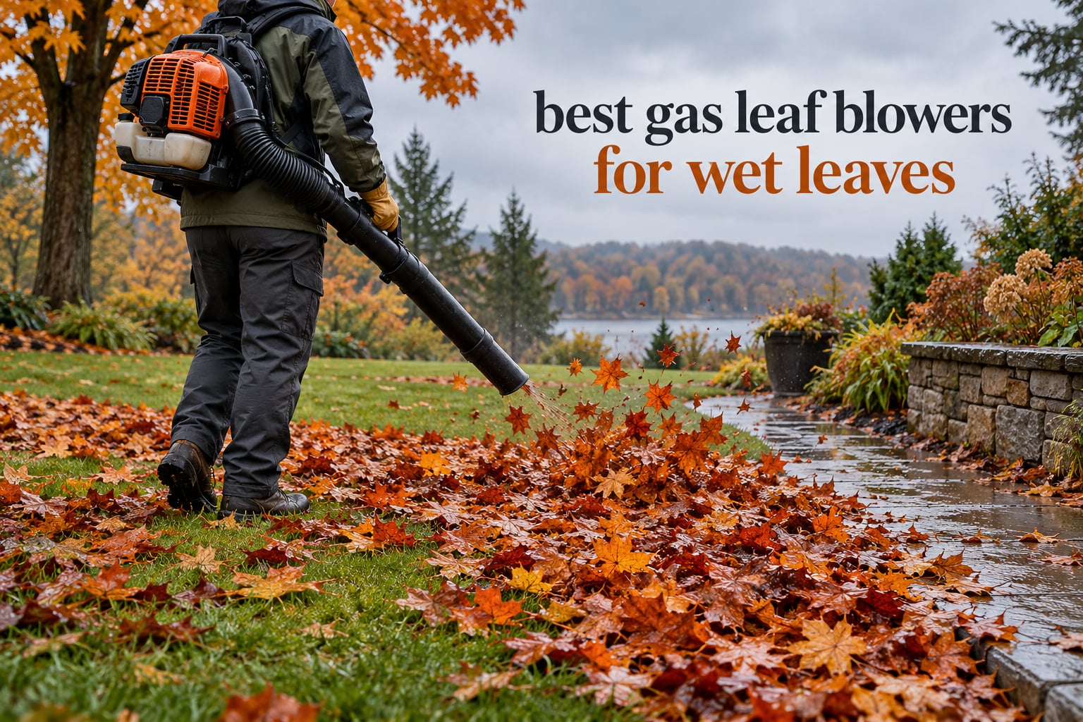best gas leaf blowers for wet leaves