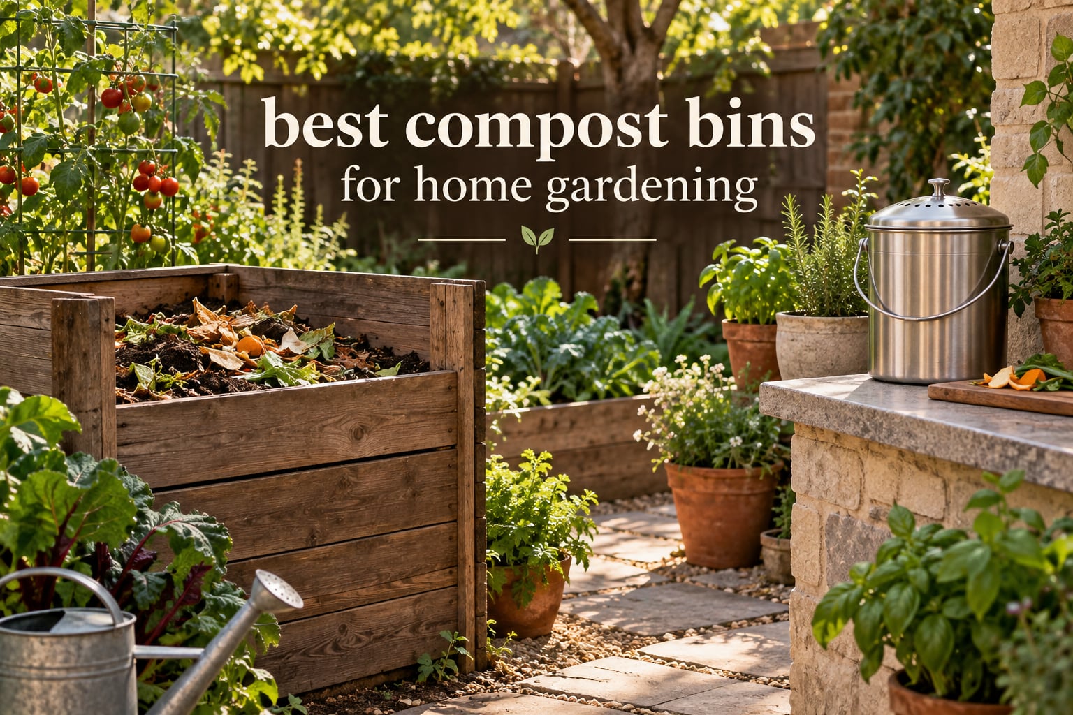 best compost bins for home gardening