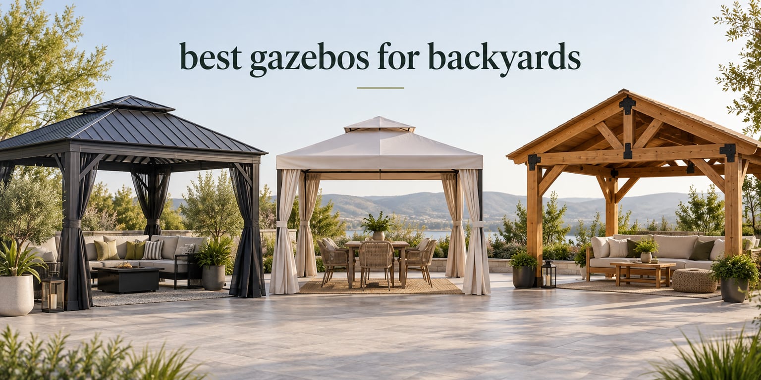 best gazebos for backyards