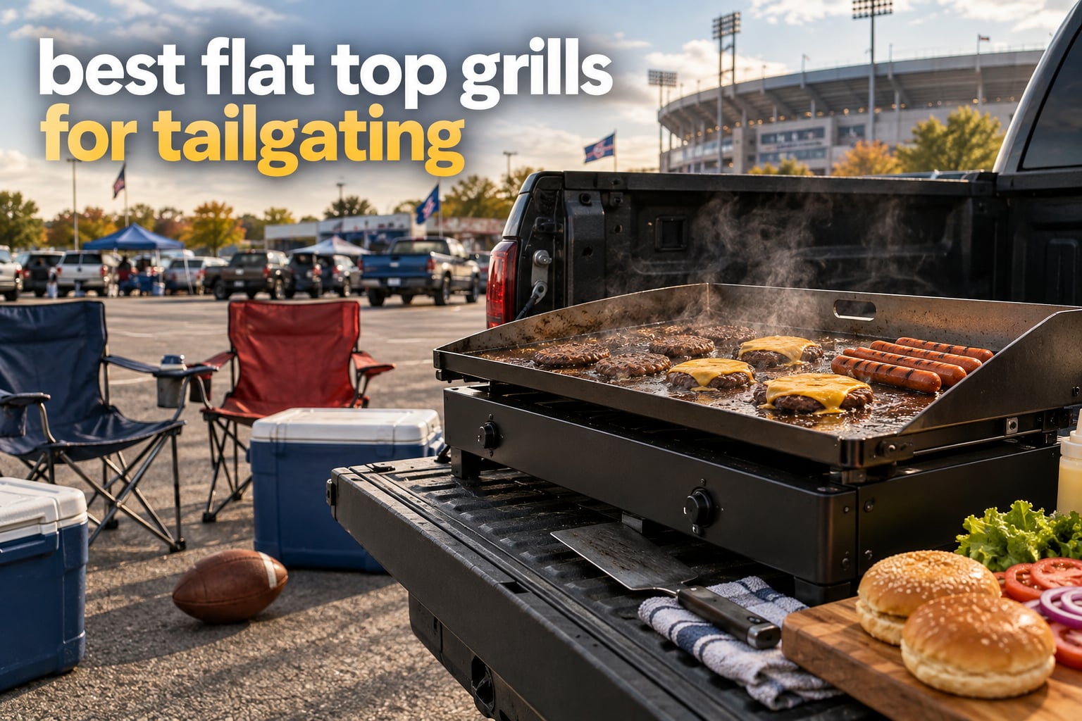 best flat top grills for tailgating