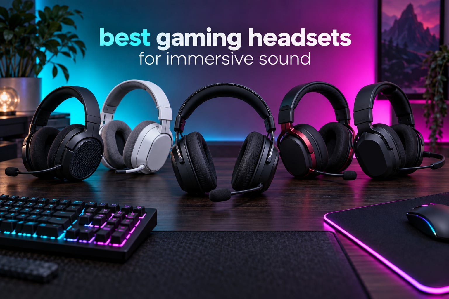 best gaming headsets for immersive sound
